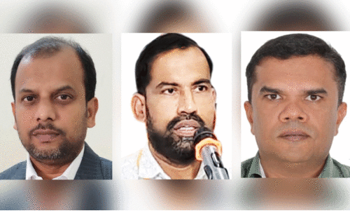 ബ​ദ​റു​ദ്ദീ​ൻ പൂ​വാ​ർ, സി.​എം. മു​ഹമ്മ​ദ​ലി, അ​ന​സ് കാ​ഞ്ഞി​ര​പ്പ​ള്ളി