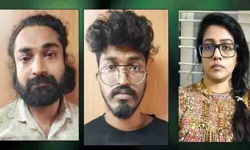 Thrissur natives caught with liquor and ganja