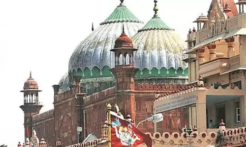 മഥുരയിലെ കേശവദേവ് ക്ഷേത്രം തകർത്താണ് പള്ളി നിർമിച്ചതെന്ന് എ.എസ്.ഐ