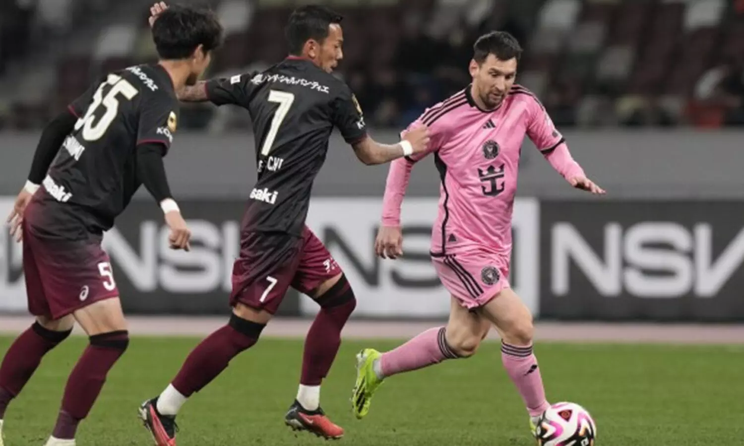 മെസ്സിയുടെ ഇന്‍റർ മയാമിക്ക് ജപ്പാനിൽ തോൽവി; വിസൽ കോബെയോട് തോറ്റത് പെനാൽറ്റി ഷൂട്ടൗട്ടിൽ