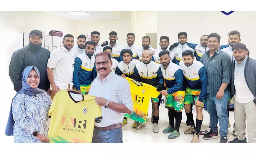 ജഴ്‌​സി പ്ര​കാ​ശ​നം ചെ​യ്തു