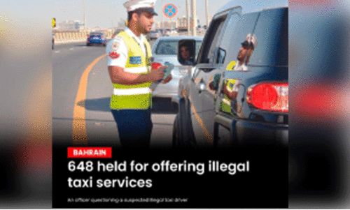 അനധികൃത ടാക്സി സർവിസ്: 648 പേർ അറസ്റ്റിൽ