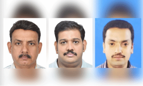 മു​സ്ത​ഫ കു​ന്നു​മ്മ​ൽ, നൗ​ഫ​ൽ ന​ന്തി, എം.​വി. ഫൈ​സ​ൽ