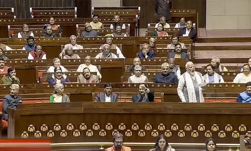 മൂന്നാമൂഴ സ്വപ്നങ്ങൾ രാ​ജ്യ​സ​ഭ​യി​ൽ പങ്കുവെച്ച്​ മോദി