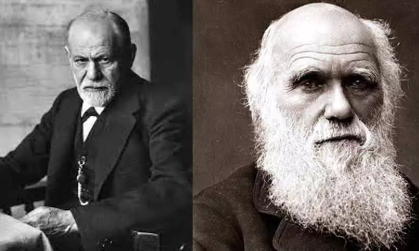 സിഗ്മണ്ട് ​​േഫ്രായ്ഡ്,ചാൾസ് ഡാർവിൻ