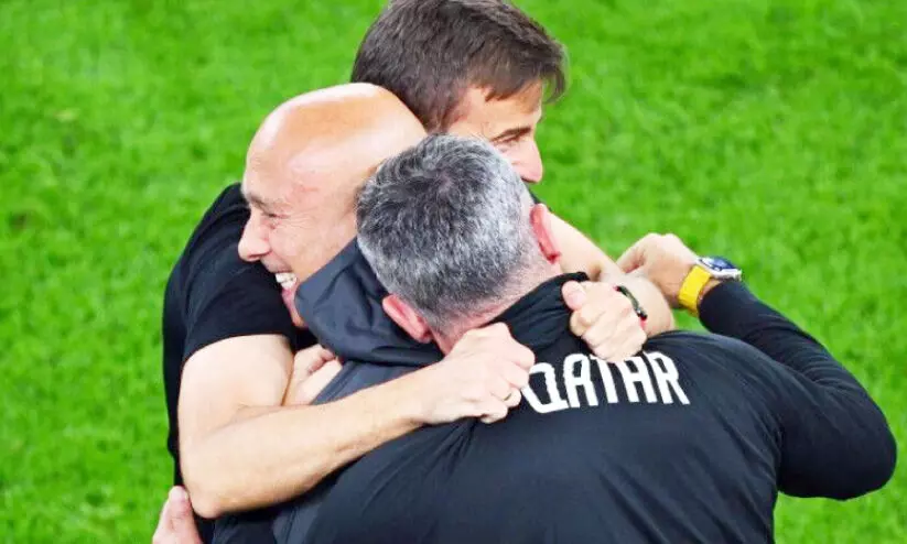 വേഗമായിരുന്നു തന്ത്രം - ഖത്തർ കോച്ച് ലോപസ് വേഗമായിരുന്നു തന്ത്രം - ഖത്തർ കോച്ച് ലോപസ്