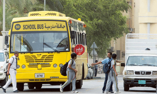ഷാ​ർ​ജ​യി​ൽ സ്കൂ​ൾ ബ​സ് ​അ​പ​ക​ട​ത്തി​ൽ​പെ​ട്ട്​ അ​ഞ്ചു​പേ​ർ​ക്ക്​ പ​രി​ക്ക്​
