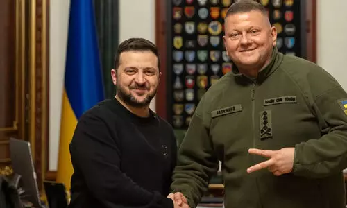 സായുധസേനയുടെ കമാൻഡർ ഇൻ ചീഫിനെ മാറ്റി യുക്രെയ്ൻ പ്രസിഡന്റ് സായുധസേനയുടെ കമാൻഡർ ഇൻ ചീഫിനെ മാറ്റി യുക്രെയ്ൻ പ്രസിഡന്റ്