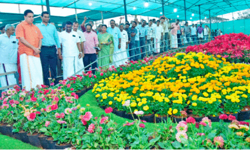 കണ്ണൂര്‍ പുഷ്പോത്സവത്തിന് തുടക്കം