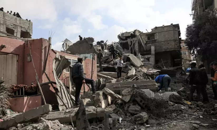 റഫയിൽ കൂട്ടക്കൊല തുടങ്ങി ഇസ്രായേൽ റഫയിൽ കൂട്ടക്കൊല തുടങ്ങി ഇസ്രായേൽ