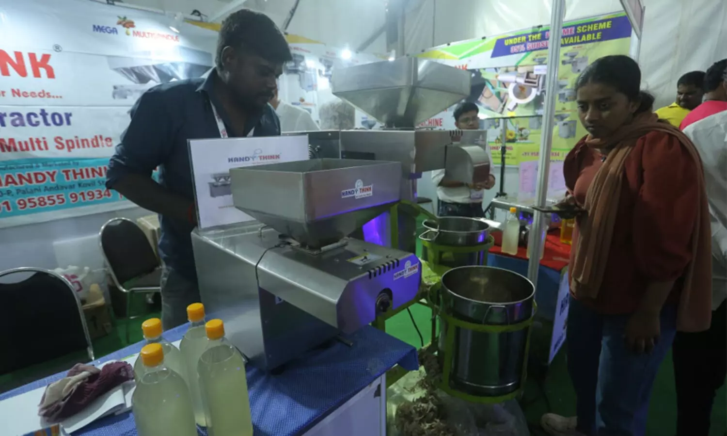 മില്ലറ്റ് വർഷത്തിന് യോജിച്ച യന്ത്രങ്ങൾ എക്സ്പോയിൽ