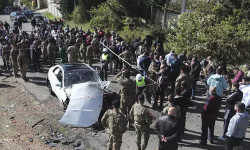 ഇസ്രായേൽ ഡ്രോൺ ആക്രമണത്തിൽ ലെബനാനിൽ രണ്ട് പേർ കൊല്ലപ്പെട്ടു