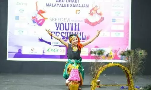 മ​ല​യാ​ളി സ​മാ​ജം ശ്രീ​ദേ​വി മെ​മ്മോ​റി​യ​ൽ യു.​എ.​ഇ ഓ​പ​ൺ യു​വ​ജ​നോ​ത്സ​വ​ത്തി​ൽ നി​ന്ന്