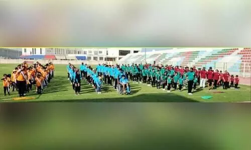 അ​ല്‍-​ന​ഹ്ദ അ​യ​ല്‍ക്കൂ​ട്ടം’ സം​ഘ​ടി​പ്പി​ച്ച കാ​യി​കമേ​ള