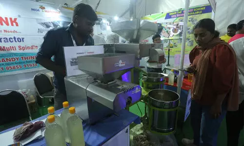 മില്ലറ്റ് വർഷത്തിന് യോജിച്ച യന്ത്രങ്ങൾ എക്സ്പോയിൽ