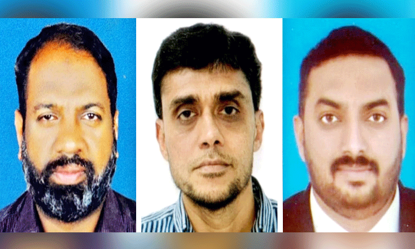 അ​ബ്ദു നാ​സ​ർ ,ഷാ​ഫി , ഷം​സു​ദ്ദീ​ൻ തി​രു​വ​ല്ല