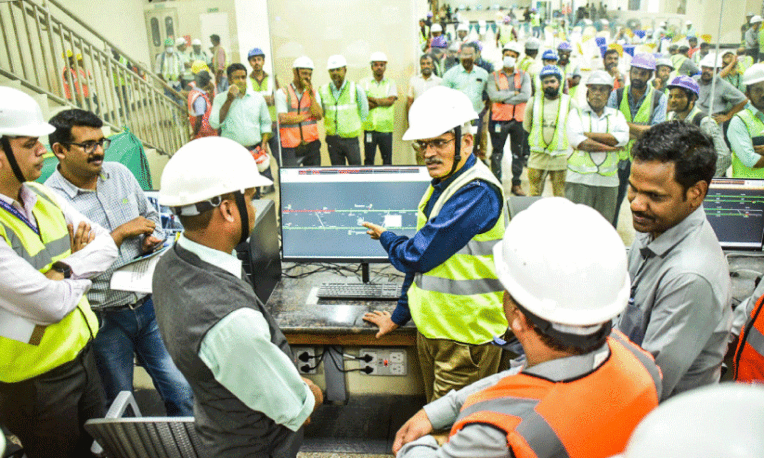 തൃപ്പൂണിത്തുറ മെട്രോ സ്റ്റേഷൻ  സർവിസിനുള്ള ഒരു​ക്കം അവസാന ഘട്ടത്തിൽ