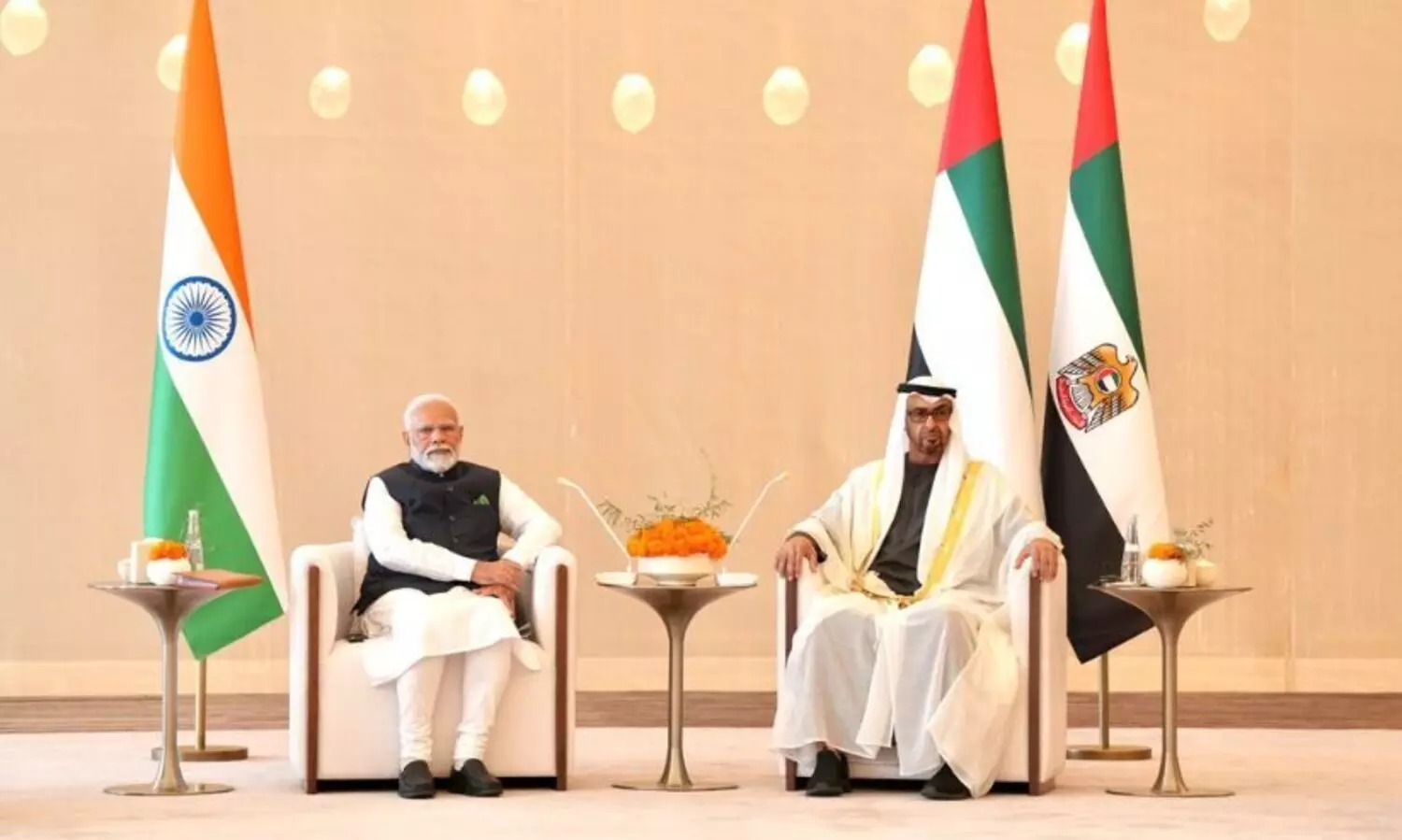 പ്രധാനമന്ത്രി നരേന്ദ്ര മോദി യു.എ.ഇയിലെത്തി