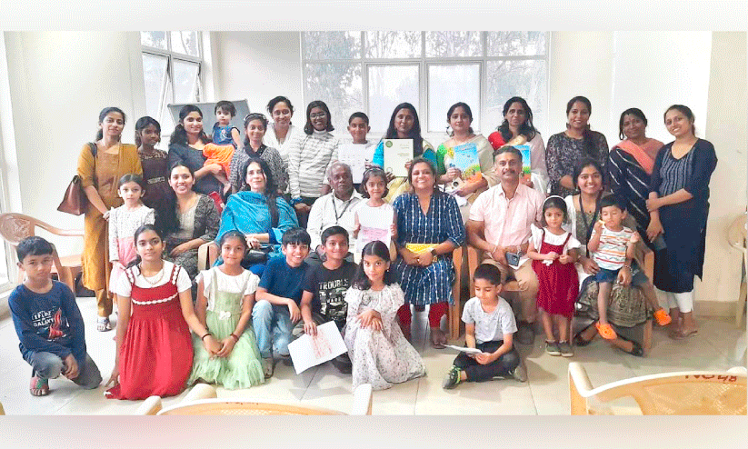 മ​ല​യാ​ളം മി​ഷ​ൻ ക​ർ​ണാ​ട​ക  മാ​തൃ​ക ക്ലാ​സ് ന​ട​ത്തി