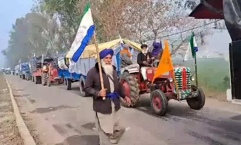 farmers protest