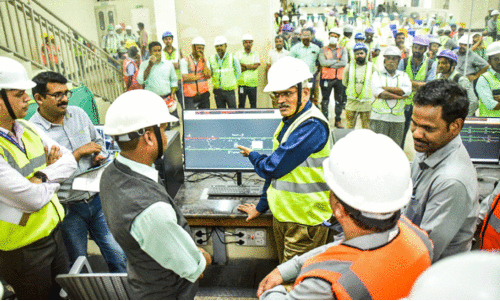 തൃപ്പൂണിത്തുറ മെട്രോ സ്റ്റേഷൻ  സർവിസിനുള്ള ഒരു​ക്കം അവസാന ഘട്ടത്തിൽ