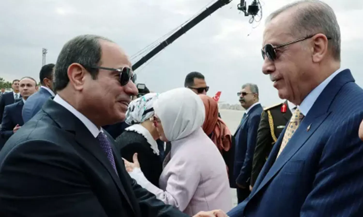 പതിറ്റാണ്ട് നീണ്ട ഭിന്നത അവസാനിപ്പിച്ചു; ഗസ്സ വിഷയം ചർച്ച ചെയ്യാൻ ഉർദുഗാൻ ഈജിപ്തിൽ