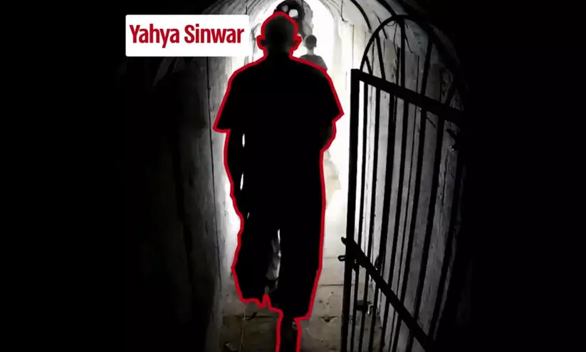 യഹിയ സിൻവാറിനെ ടണലിൽ കണ്ടെത്തിയെന്ന് ഇസ്രായേൽ; ദൃശ്യം പുറത്തുവിട്ടു -VIDEO