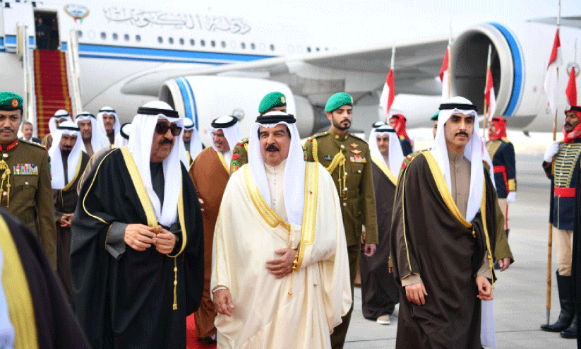 welcoming kuwait amir