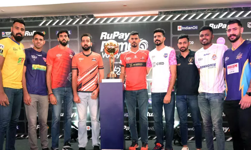 പ്രൈം ​വോ​ളി ലീഗ് മൂ​ന്നാം സീ​സ​ൺ നാളെ മുതൽ ചെ​ന്നൈ​യി​ല്‍