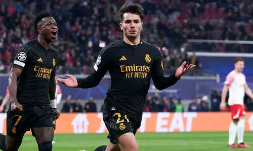 ഡയസിന്‍റെ കിടിലോസ്കി ഗോൾ! നോക്കൗട്ട് ആദ്യപാദം റയലിന്; ലൈപ്സിഷിനെ വീഴ്ത്തിയത് ഒരു ഗോളിന്