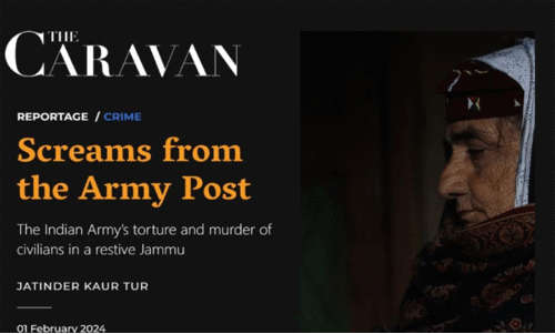 സൈനിക പീഡനത്തെക്കുറിച്ച റിപ്പോർട്ട്​ പിൻവലിക്കാൻ മാസികക്ക്​ കേന്ദ്രനിർദേശം