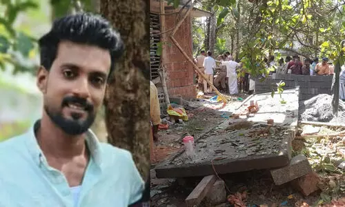 വീട് നിർമാണത്തിനിടെ സൺഷേഡ് തകർന്ന് രണ്ട് മരണം; മരിച്ചവരിൽ വീട്ടുടമയുടെ സഹോദരനും