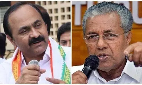 മുഖ്യമന്ത്രിയുടെ ഓഫിസില് ഉപജാപകവൃന്ദമെന്ന് വി.ഡി. സതീശന് മുഖ്യമന്ത്രിയുടെ ഓഫിസില് ഉപജാപകവൃന്ദമെന്ന് വി.ഡി. സതീശന്