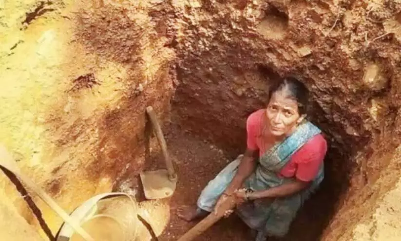 ഗൗ​രി നാ​യ​ക് കി​ണ​ർ നി​ർ​മാ​ണ​ത്തി​ൽ