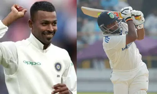 അരങ്ങേറ്റ ടെസ്റ്റിൽ തന്നെ റെക്കോഡ്! സർഫറാസ് ഇനി ഹാർദിക്കിനൊപ്പം