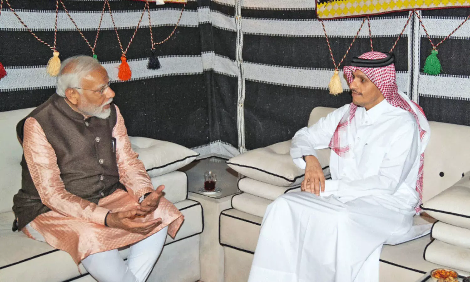 സൗഹൃദം ശക്തമാക്കി ഇന്ത്യയും ഖത്തറും