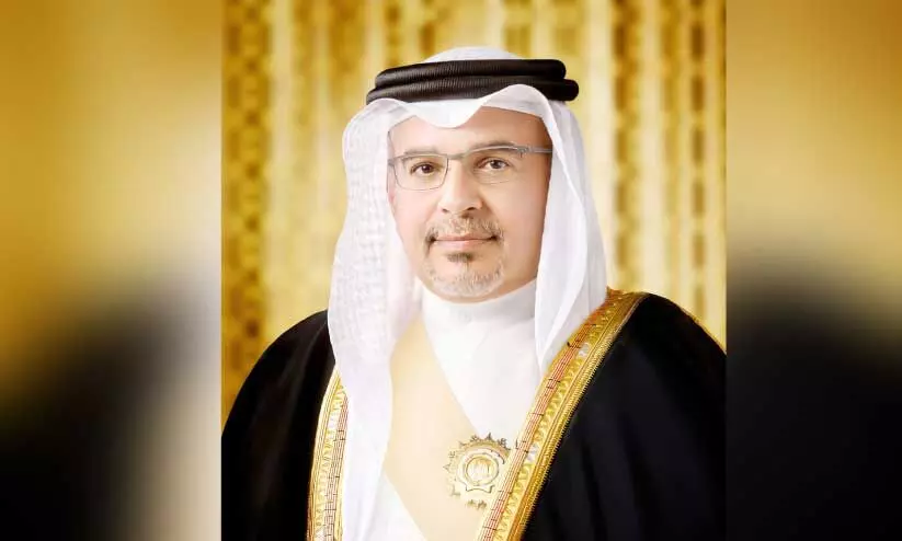 കി​രീ​ടാ​വ​കാ​ശി​യും പ്ര​ധാ​ന​മ​ന്ത്രി​യു​മാ​യ പ്രി​ൻ​സ്​ സ​ൽ​മാ​ൻ ബി​ൻ ഹ​മ​ദ്​ ആ​ൽ ഖ​ലീ​ഫ