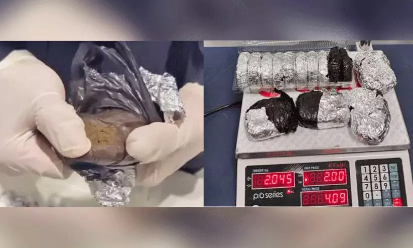 ഹ​മ​ദ് വി​മാ​ന​ത്താ​വ​ള​ത്തി​ലെ​ത്തി​യ യാ​ത്ര​ക്കാ​ര​നി​ൽ​നി​ന്നും ല​ഹ​രി പി​ടി​കൂ​ടി