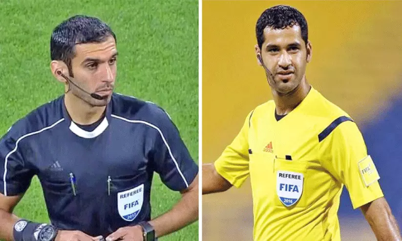 2026 ലോകകപ്പ് റഫറി: പ്രഥമ പട്ടികയിൽ ഖത്തറിൽനിന്ന് രണ്ടു പേർ 2026 ലോകകപ്പ് റഫറി: പ്രഥമ പട്ടികയിൽ ഖത്തറിൽനിന്ന് രണ്ടു പേർ