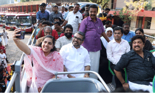 double decker electric bus