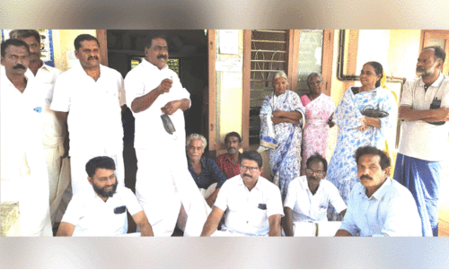 protest for drinking water