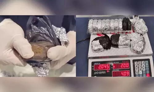 ഹ​മ​ദ് വി​മാ​ന​ത്താ​വ​ള​ത്തി​ലെ​ത്തി​യ യാ​ത്ര​ക്കാ​ര​നി​ൽ​നി​ന്നും ല​ഹ​രി പി​ടി​കൂ​ടി