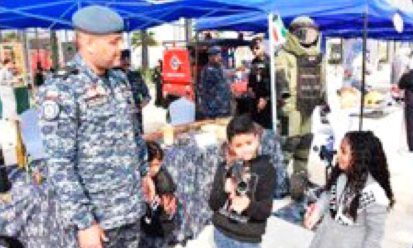 ആ​ഭ്യ​ന്ത​ര മ​ന്ത്രാ​ല​യം പ്ര​ദ​ർ​ശ​ന​ത്തി​ൽ പ​​ങ്കെ​ടു​ത്തു