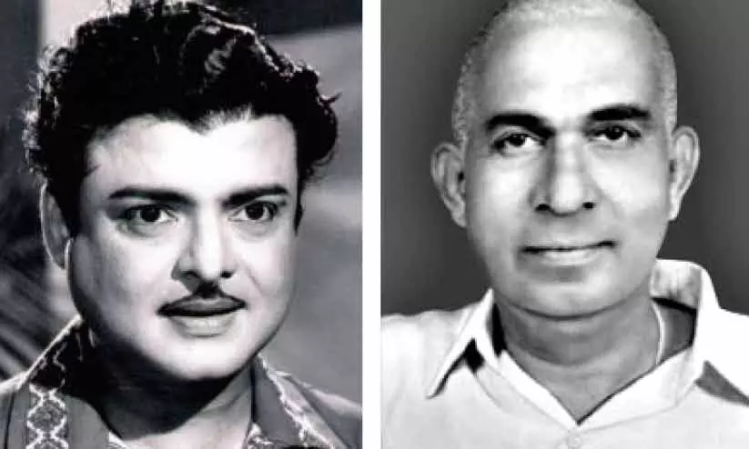 ജമിനി ഗണേശൻ,കൊട്ടാരക്കര ശ്രീധരൻ നായർ