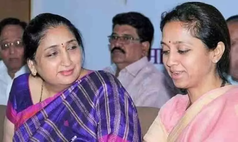 ലോക്സഭ തെര​ഞ്ഞെടുപ്പിൽ സുപ്രിയക്ക് എതിരാളി അജിത് പവാറിന്റെ ഭാര്യ?