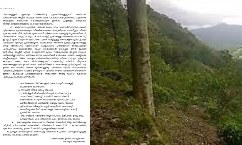 പ്രിയ എസ്റ്റേറ്റ്  : റവന്യൂവിന്റെ നീക്കത്തെ അട്ടിമറിക്കാൻ വനം വകുപ്പ്