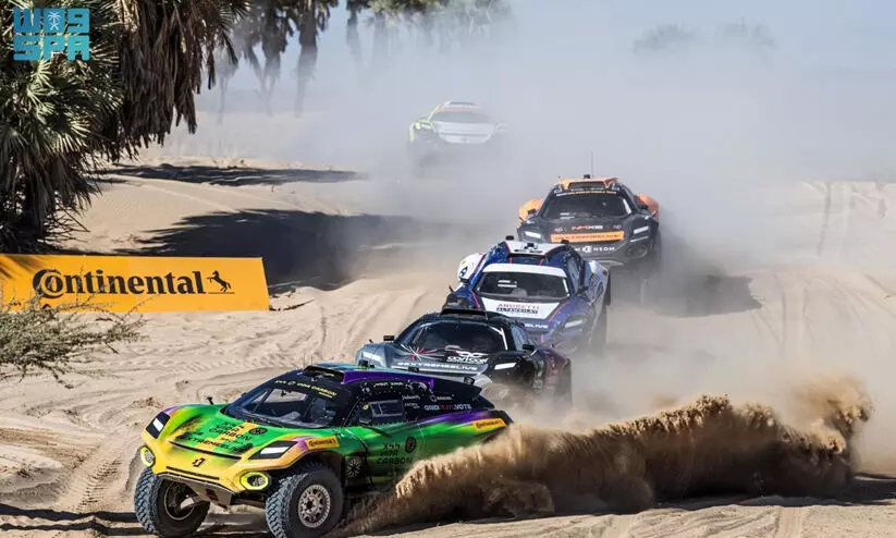 എക്​സ്​ട്രീം ഇ’ കാറോട്ട മത്സരത്തിന്​ ജിദ്ദയിൽ തുടക്കം