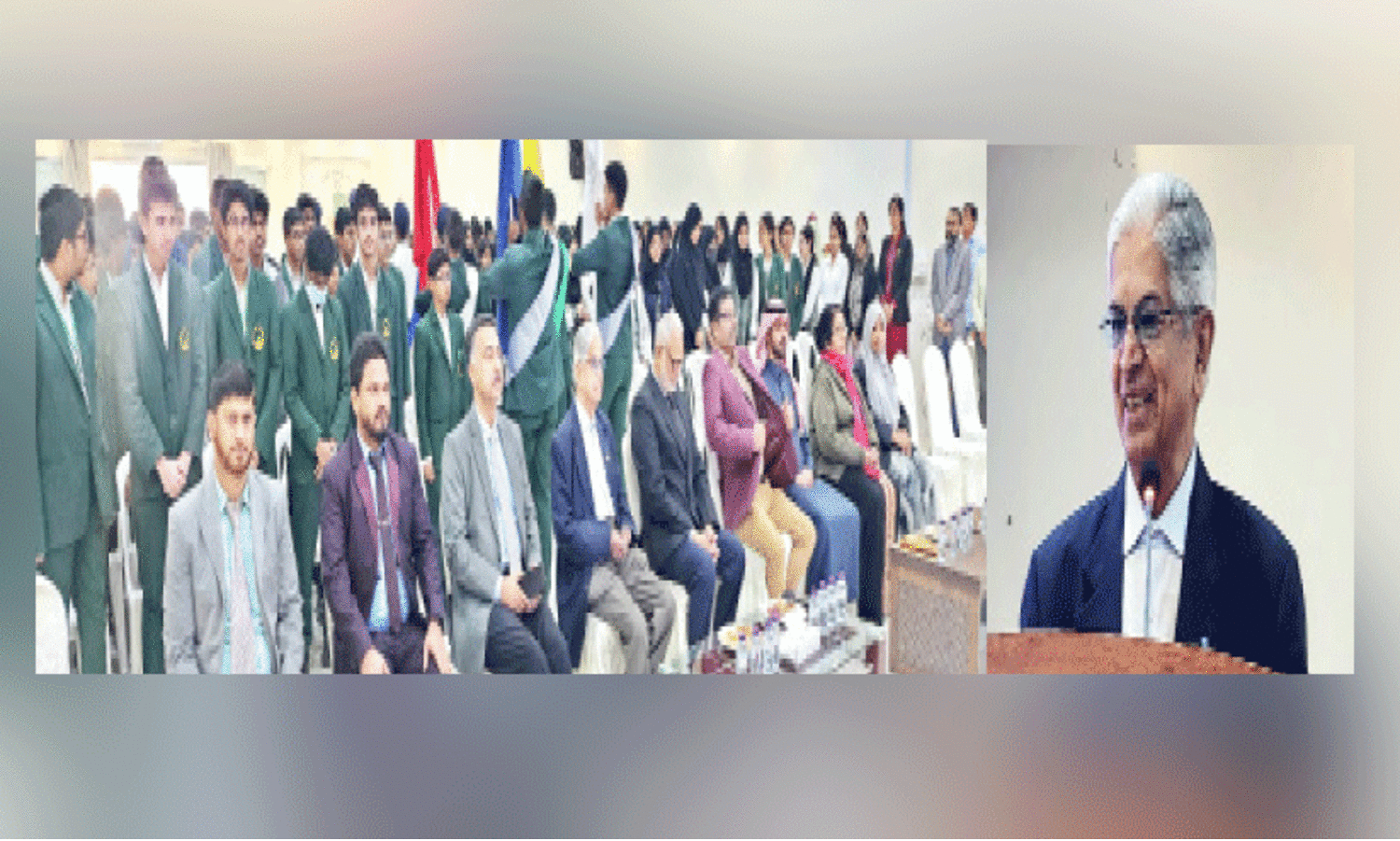 ബഹിരാകാശ ശാസ്​ത്രജ്ഞൻ ഡോ. ബി.എൻ. സുരേഷുമായി വിദ്യാർഥി സംവാദം