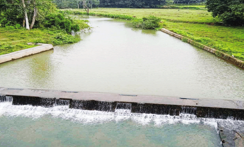 അകവണ്ട ചെക്ക് ഡാം നാടിന് സമർപ്പിച്ചു അകവണ്ട ചെക്ക് ഡാം നാടിന് സമർപ്പിച്ചു