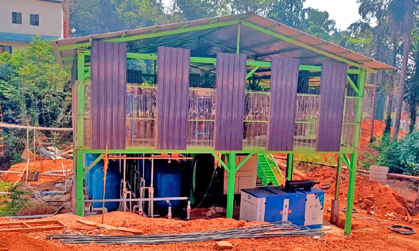 മ​ലി​ന​ജ​ല സം​സ്ക​ര​ണ പ്ലാ​ന്റ്